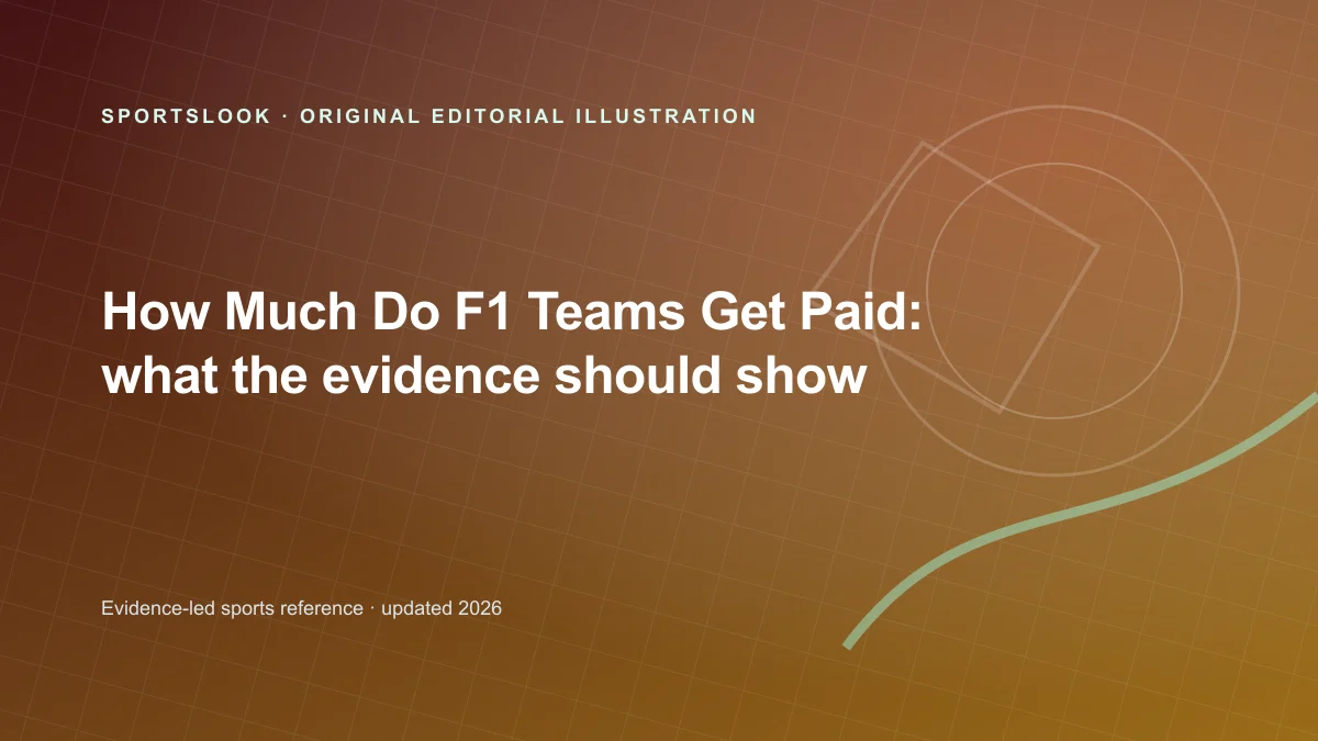 Original editorial illustration for How Much Do F1 Teams Get Paid? What is public and what is not