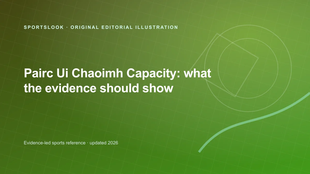 Original editorial illustration for Páirc Uí Chaoimh Capacity: match, concert and safety configurations