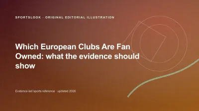 Original editorial illustration for Which European Football Clubs Are Fan-Owned?