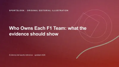 Original editorial illustration for Who Owns Each Formula 1 Team?