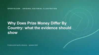 Original editorial illustration for Why Does Prize Money Differ by Country?